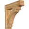 Ekena Millwork Merced Block Rough Sawn Outlooker, Western Red Cedar, 8"W x 30"D x 30"H OUT08X30X30MRC05RWR - alternate 1